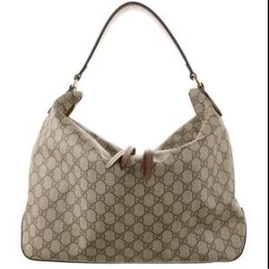 Gucci GG Supreme Large Linea Hobo